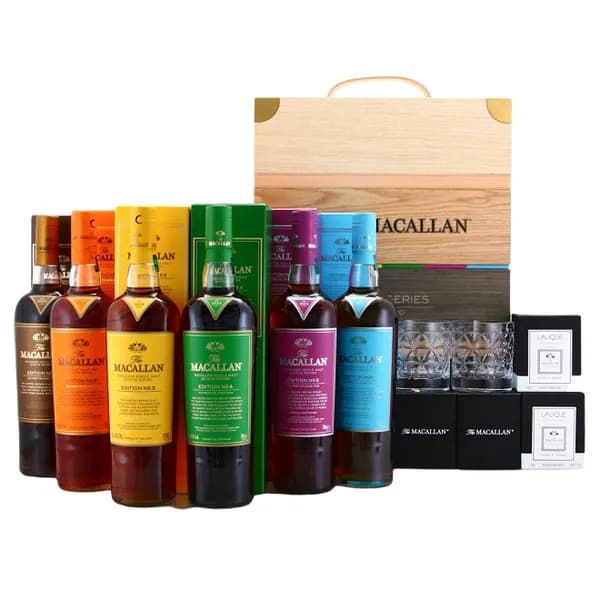 Macallan Edition No.1-6 Collection Case, 6 x 70cl
