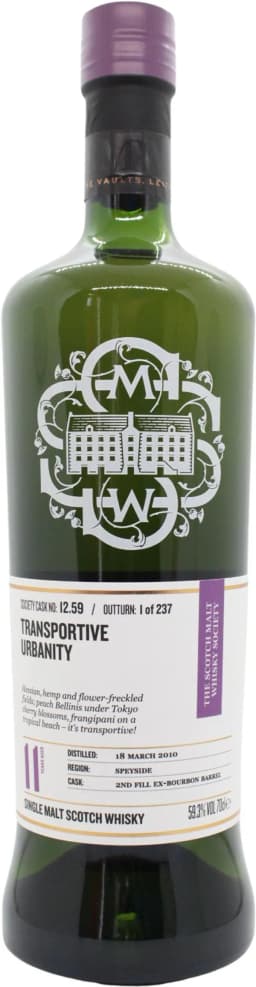 The Scotch Malt Whisky Society 12.59 Transportative Urbanity 11 years aged thumbnail 1